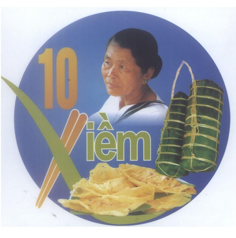 Mẫu nhãn hiệu Xiềm 10
