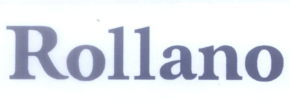 Mẫu nhãn hiệu Rollano