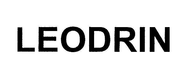 Mẫu nhãn hiệu LEODRIN