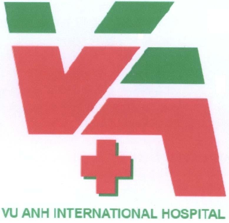 Mẫu nhãn hiệu VA VU ANH INTERNATIONAL HOSPITAL