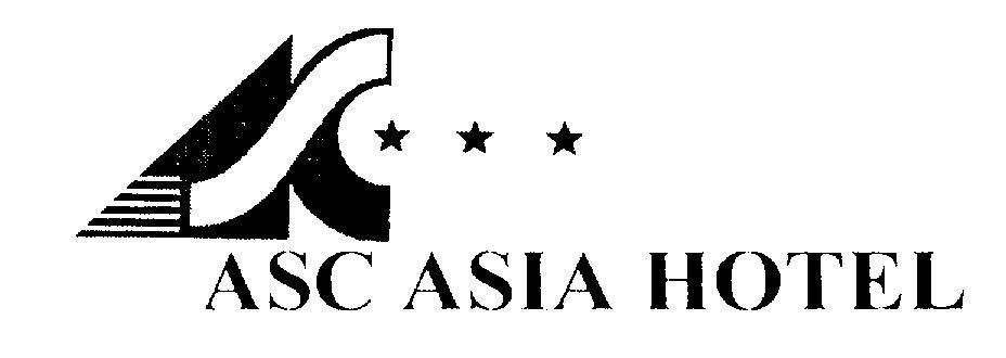 Mẫu nhãn hiệu A S C ASC ASIA HOTEL