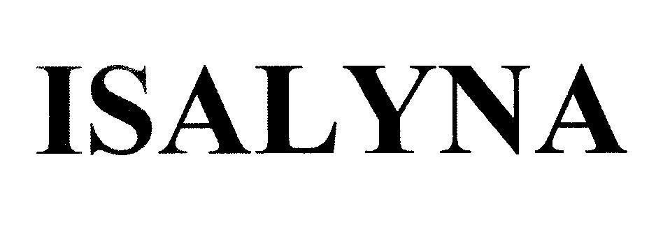 Mẫu nhãn hiệu ISALYNA