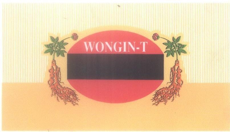 Mẫu nhãn hiệu WONGIN-T