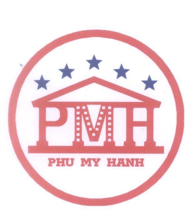Mẫu nhãn hiệu PMH PHU MY HANH