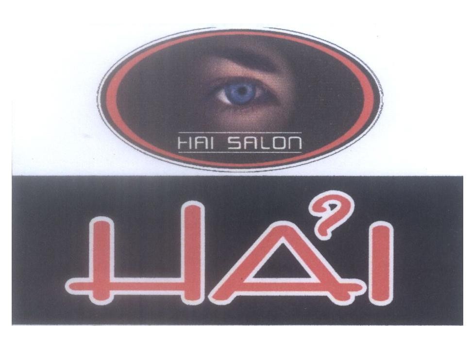 Mẫu nhãn hiệu HAI SALON Hải