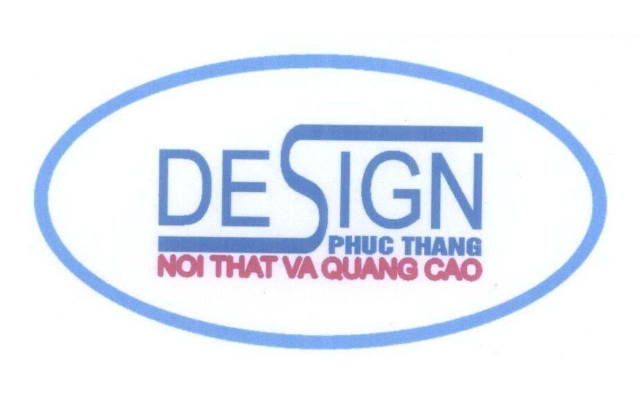 Mẫu nhãn hiệu PHUC THANG DESIGN NOI THAT VA QUANG CAO