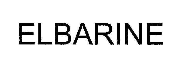 Mẫu nhãn hiệu ELBARINE