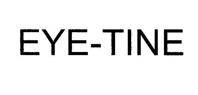 Mẫu nhãn hiệu EYE-TINE