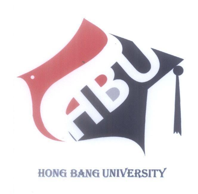 Mẫu nhãn hiệu HBU HONG BANG UNIVERSITY