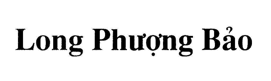 Mẫu nhãn hiệu Long Phượng Bảo