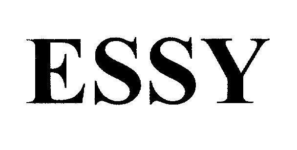 Mẫu nhãn hiệu ESSY