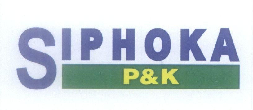 Mẫu nhãn hiệu SIPHOKA P&K