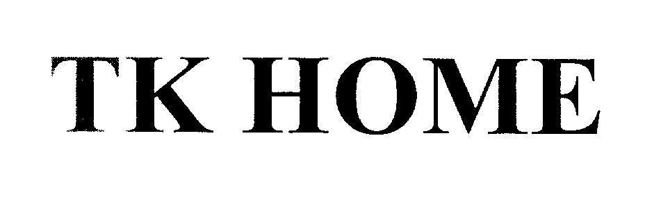 Mẫu nhãn hiệu TK HOME