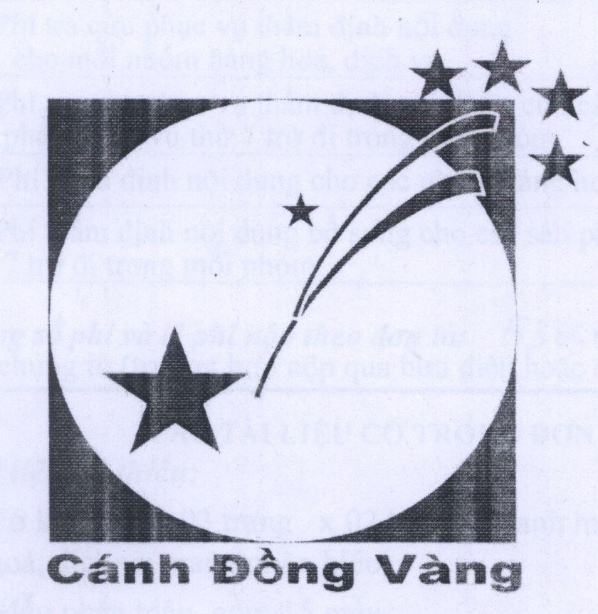 Mẫu nhãn hiệu Cánh Đồng Vàng