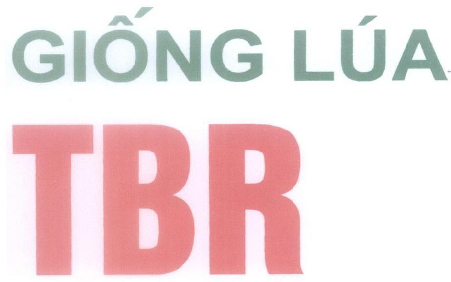 Mẫu nhãn hiệu Giống Lúa TBR