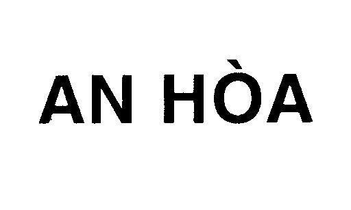 Mẫu nhãn hiệu An Hòa