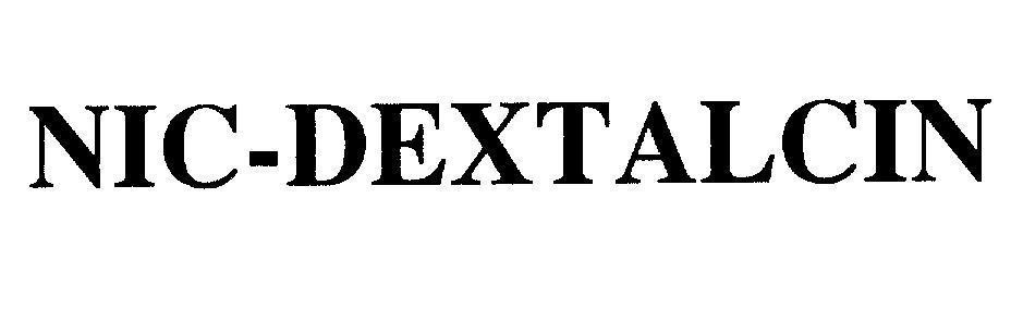 Mẫu nhãn hiệu NIC -DEXTALCIN