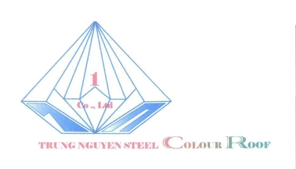 Mẫu nhãn hiệu T N TN TRUNG NGUYEN STEEL COLOUR ROOF 1 Co., Ltd