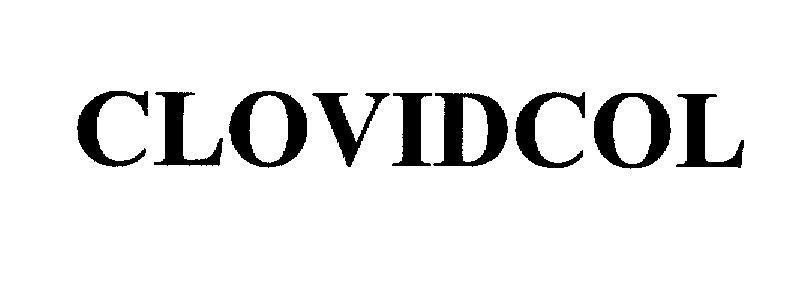 Mẫu nhãn hiệu CLOVIDCOL
