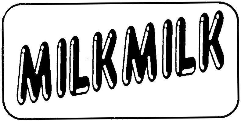 Mẫu nhãn hiệu MILKMILK