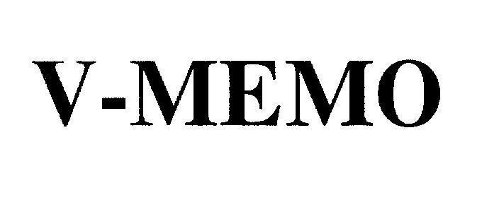 Mẫu nhãn hiệu V-MEMO