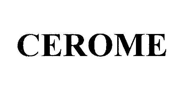 Mẫu nhãn hiệu CEROME