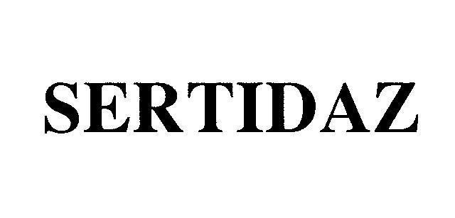 Mẫu nhãn hiệu SERTIDAZ