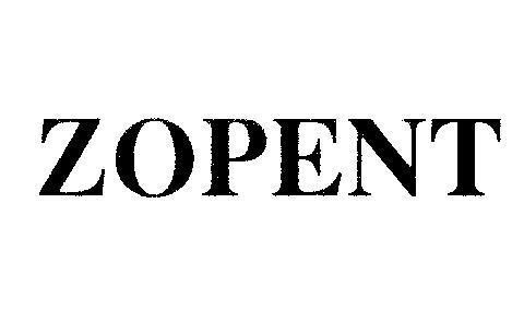 Mẫu nhãn hiệu ZOPENT