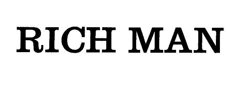 Mẫu nhãn hiệu RICH MAN