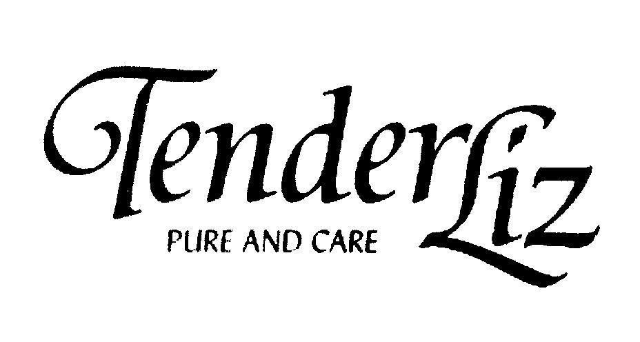 Mẫu nhãn hiệu TenderLiz PURE AND CARE
