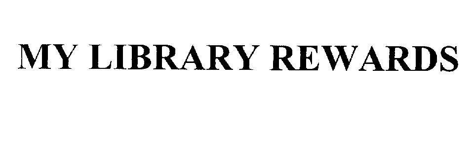 Mẫu nhãn hiệu MY LIBRARY REWARDS