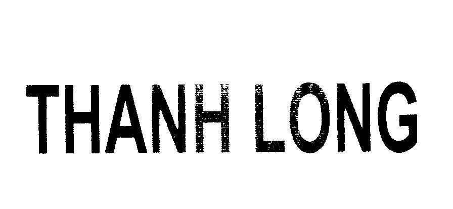 Mẫu nhãn hiệu THANH LONG