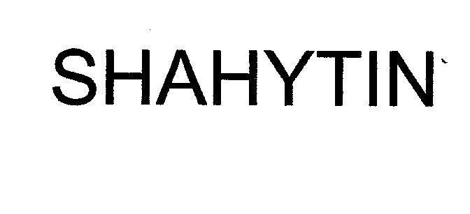 Mẫu nhãn hiệu SHAHYTIN