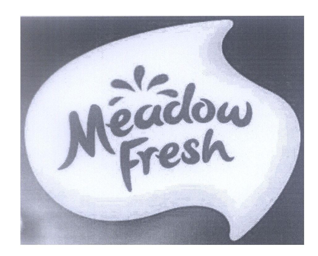 Mẫu nhãn hiệu Meadow Fresh