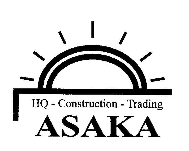 Mẫu nhãn hiệu ASAKA HQ - Construction - Trading