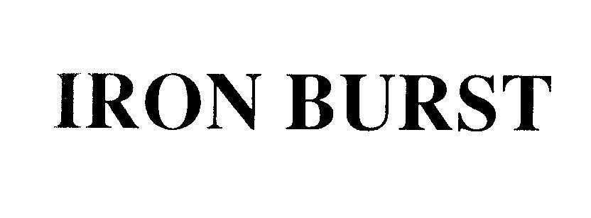 Mẫu nhãn hiệu IRON BURST