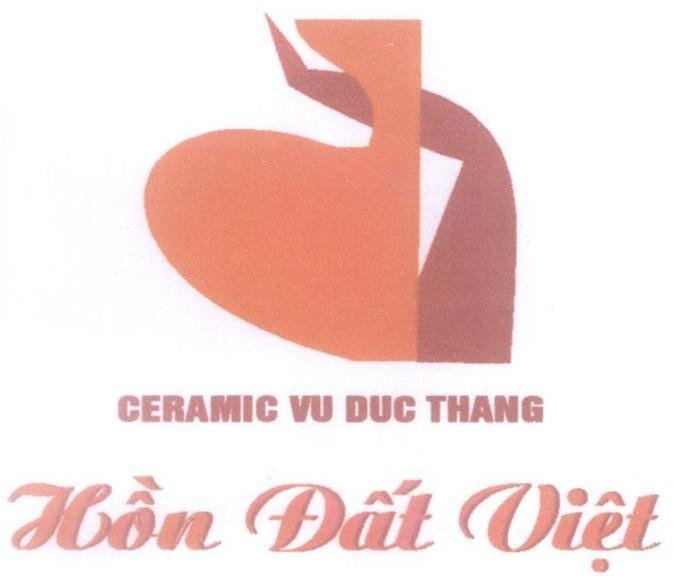 Mẫu nhãn hiệu d CERAMIC VU DUC THANG Hồn Đất Việt