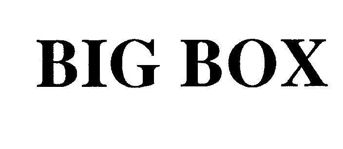 Mẫu nhãn hiệu BIG BOX