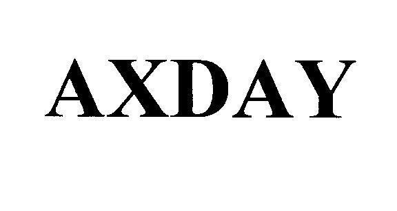 Mẫu nhãn hiệu AXDAY