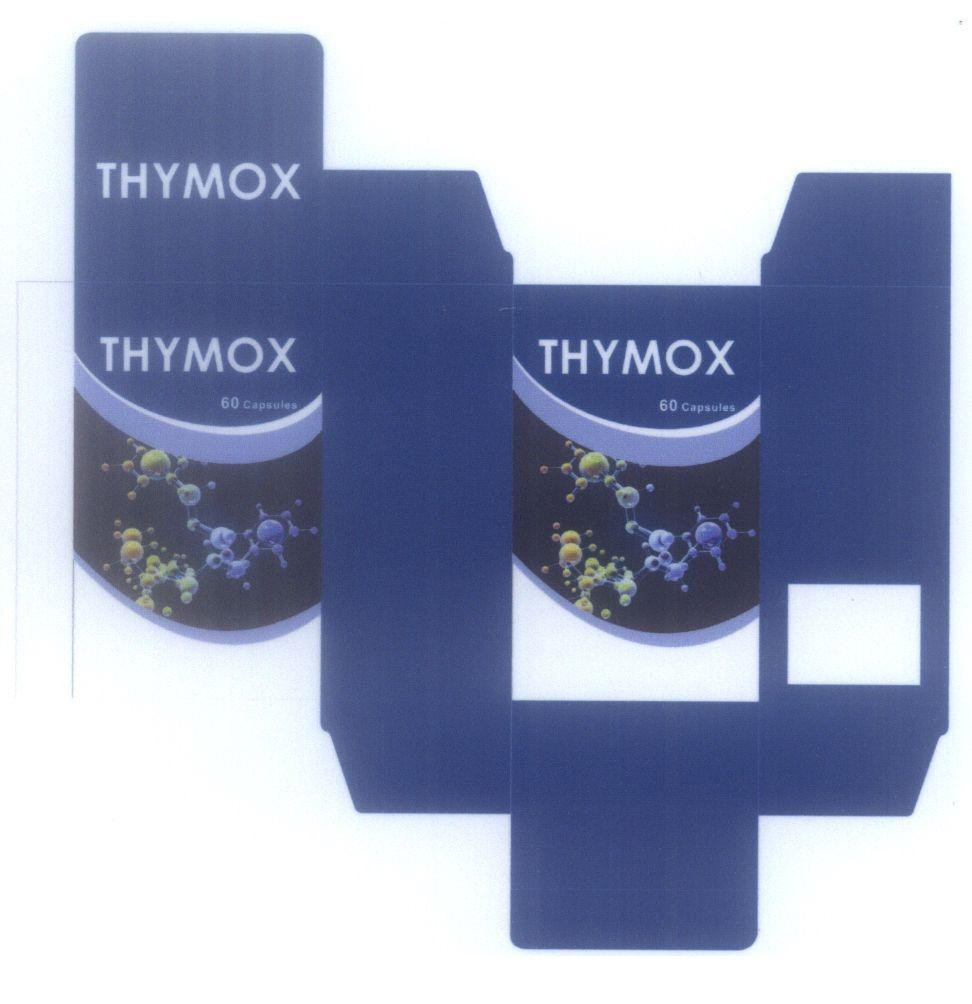 Mẫu nhãn hiệu THYMOX 60 capsules