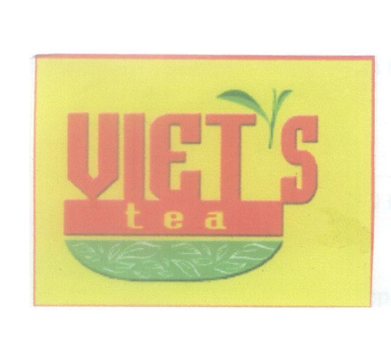Mẫu nhãn hiệu VIET'S tea