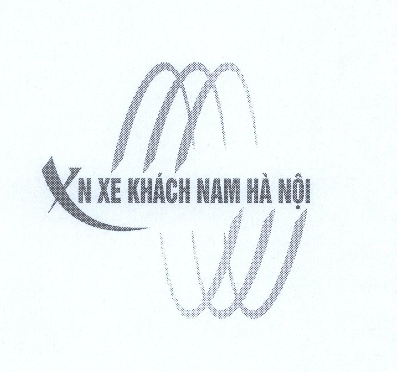 Mẫu nhãn hiệu XN Xe Khách Nam Hà Nội