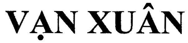 Mẫu nhãn hiệu Vạn Xuân