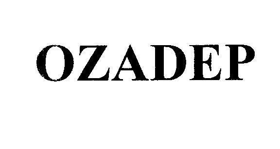 Mẫu nhãn hiệu OZADEP