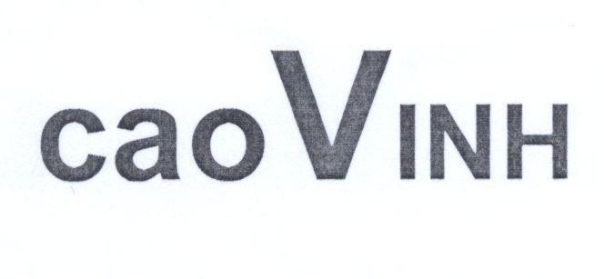 Mẫu nhãn hiệu cao VINH