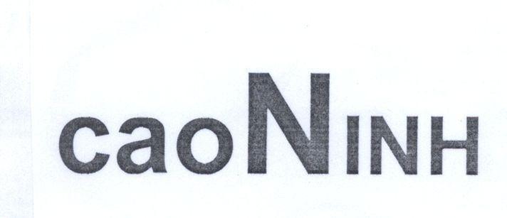 Mẫu nhãn hiệu cao NINH
