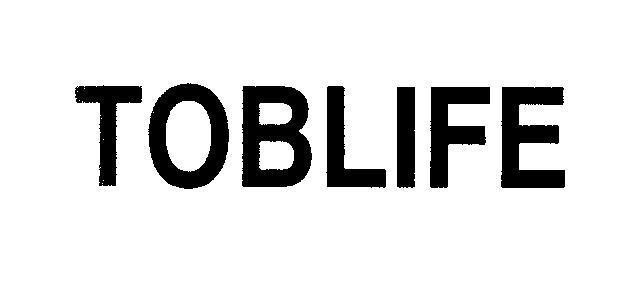 Mẫu nhãn hiệu TOBLIFE