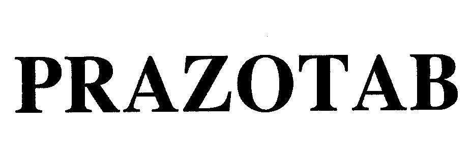 Mẫu nhãn hiệu PRAZOTAB