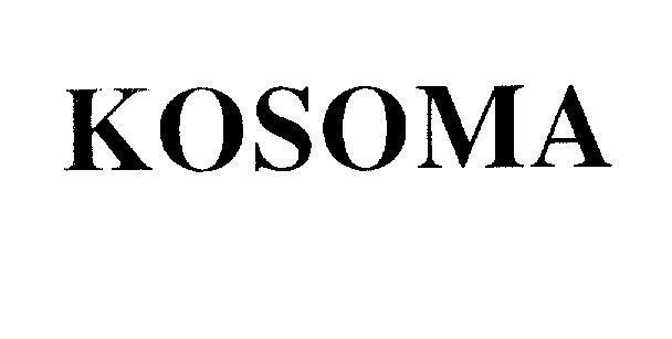 Mẫu nhãn hiệu KOSOMA