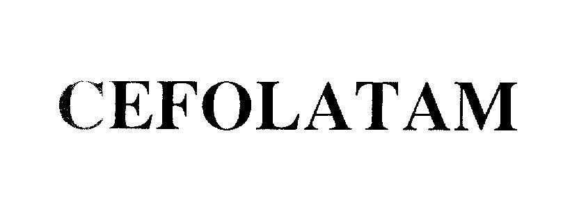 Mẫu nhãn hiệu CEFOLATAM